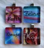 Sacred Glass Pendants
